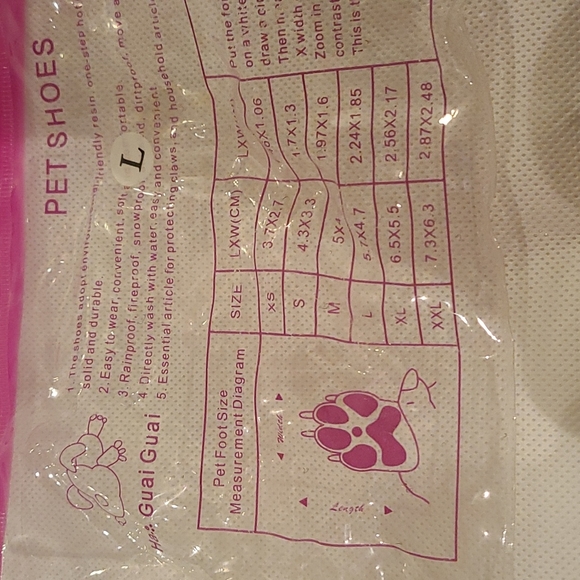 Black Pet Booties - Picture 5 of 5